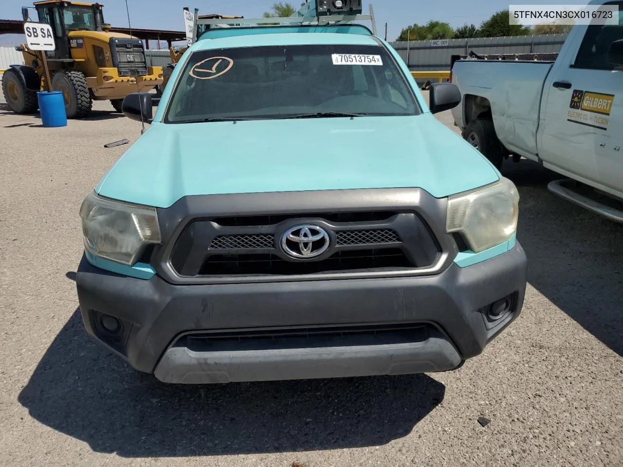 2012 Toyota Tacoma VIN: 5TFNX4CN3CX016723 Lot: 70513754