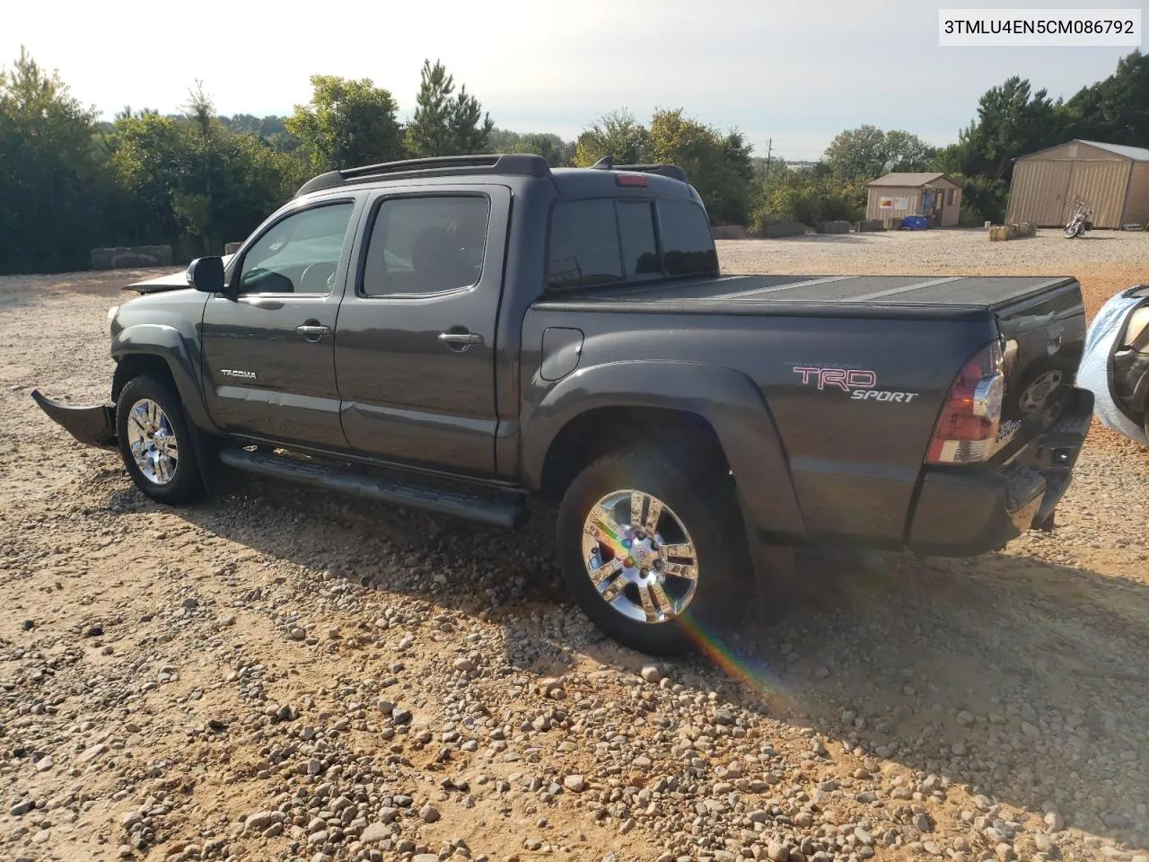 3TMLU4EN5CM086792 2012 Toyota Tacoma Double Cab