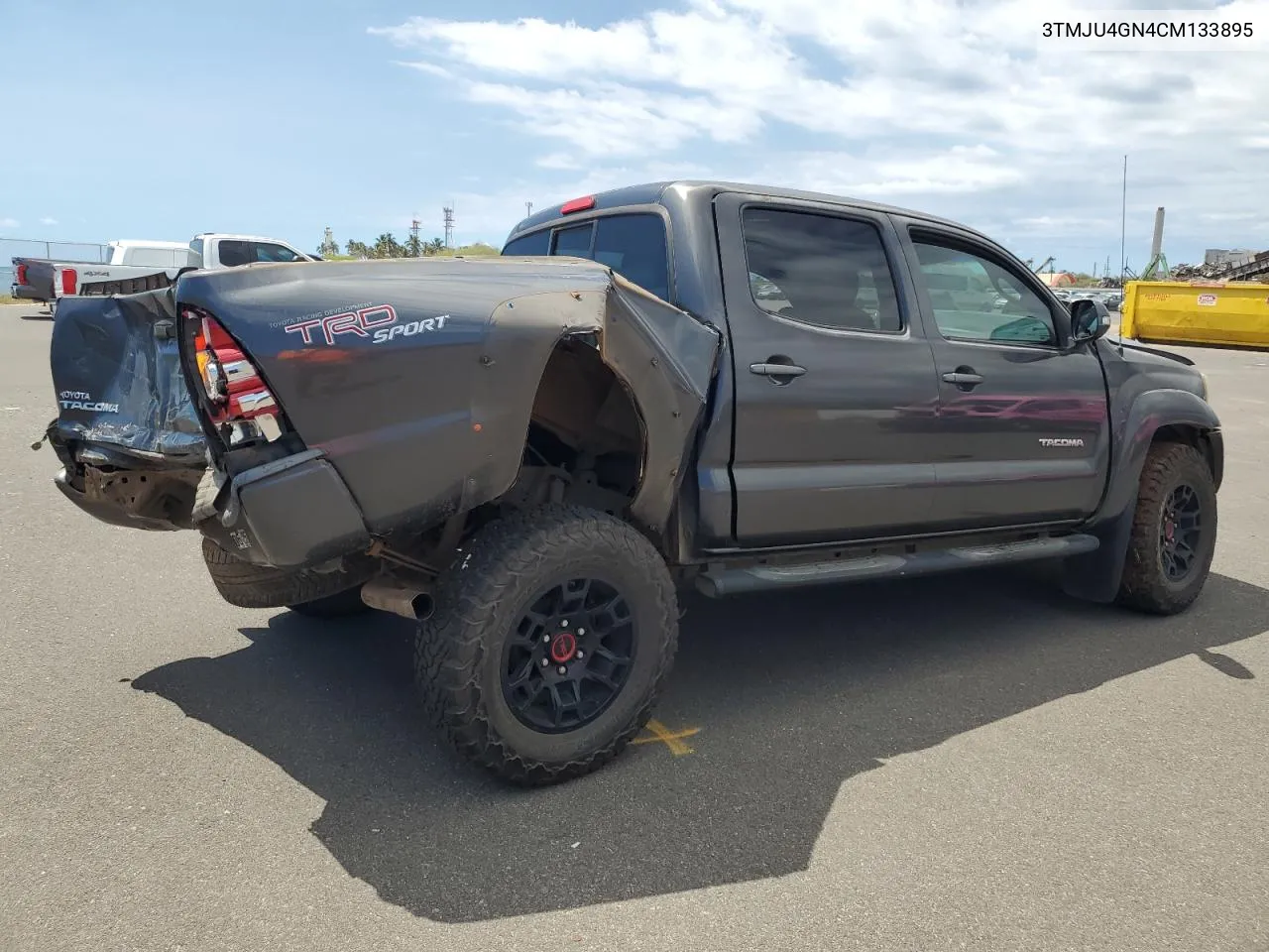 2012 Toyota Tacoma Double Cab Prerunner VIN: 3TMJU4GN4CM133895 Lot: 70857764