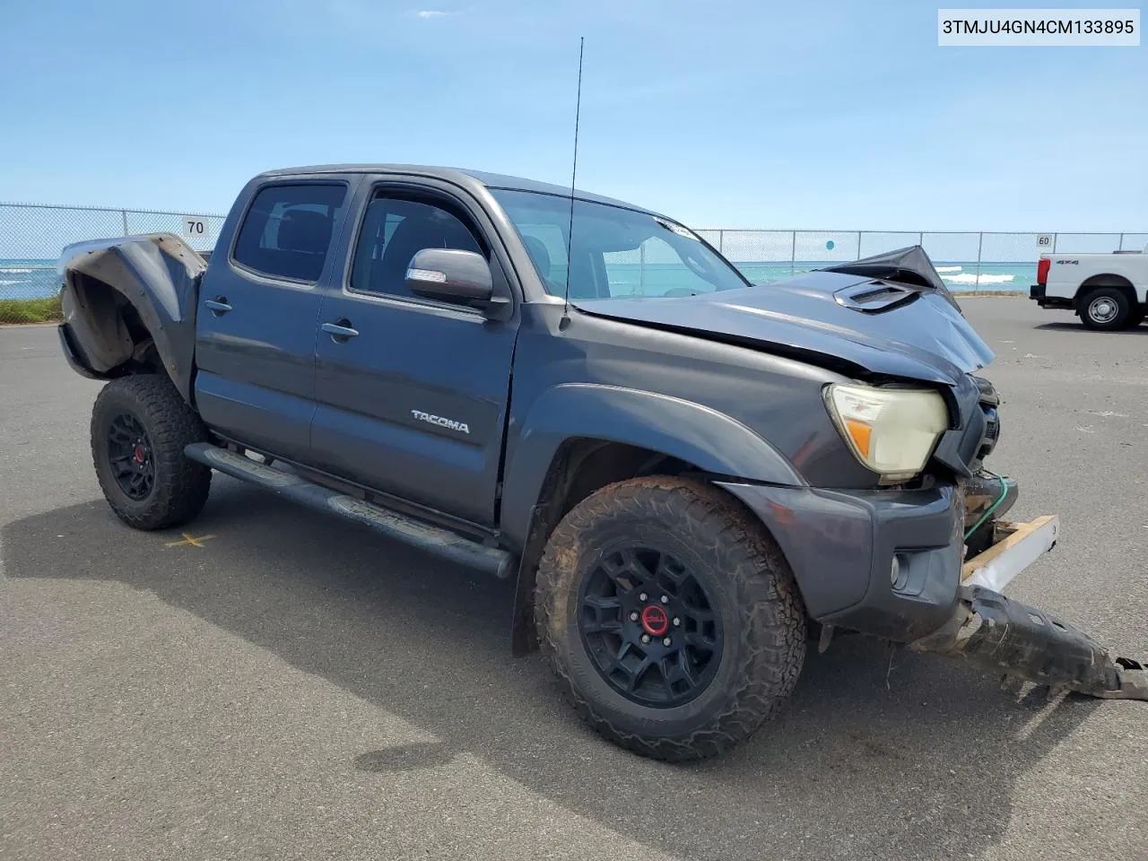 2012 Toyota Tacoma Double Cab Prerunner VIN: 3TMJU4GN4CM133895 Lot: 70857764