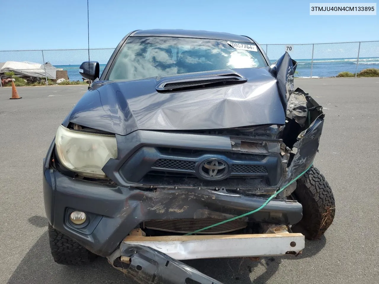 2012 Toyota Tacoma Double Cab Prerunner VIN: 3TMJU4GN4CM133895 Lot: 70857764