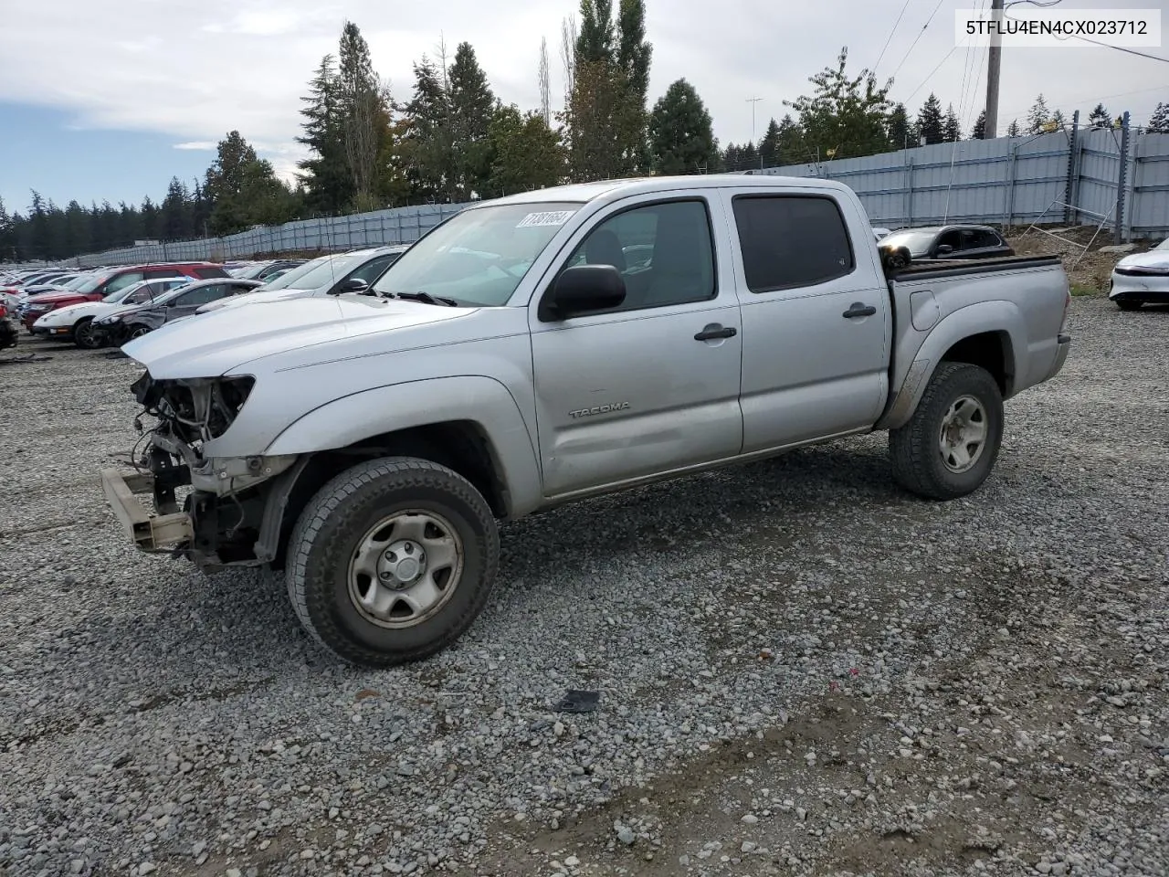 2012 Toyota Tacoma Double Cab VIN: 5TFLU4EN4CX023712 Lot: 71381664