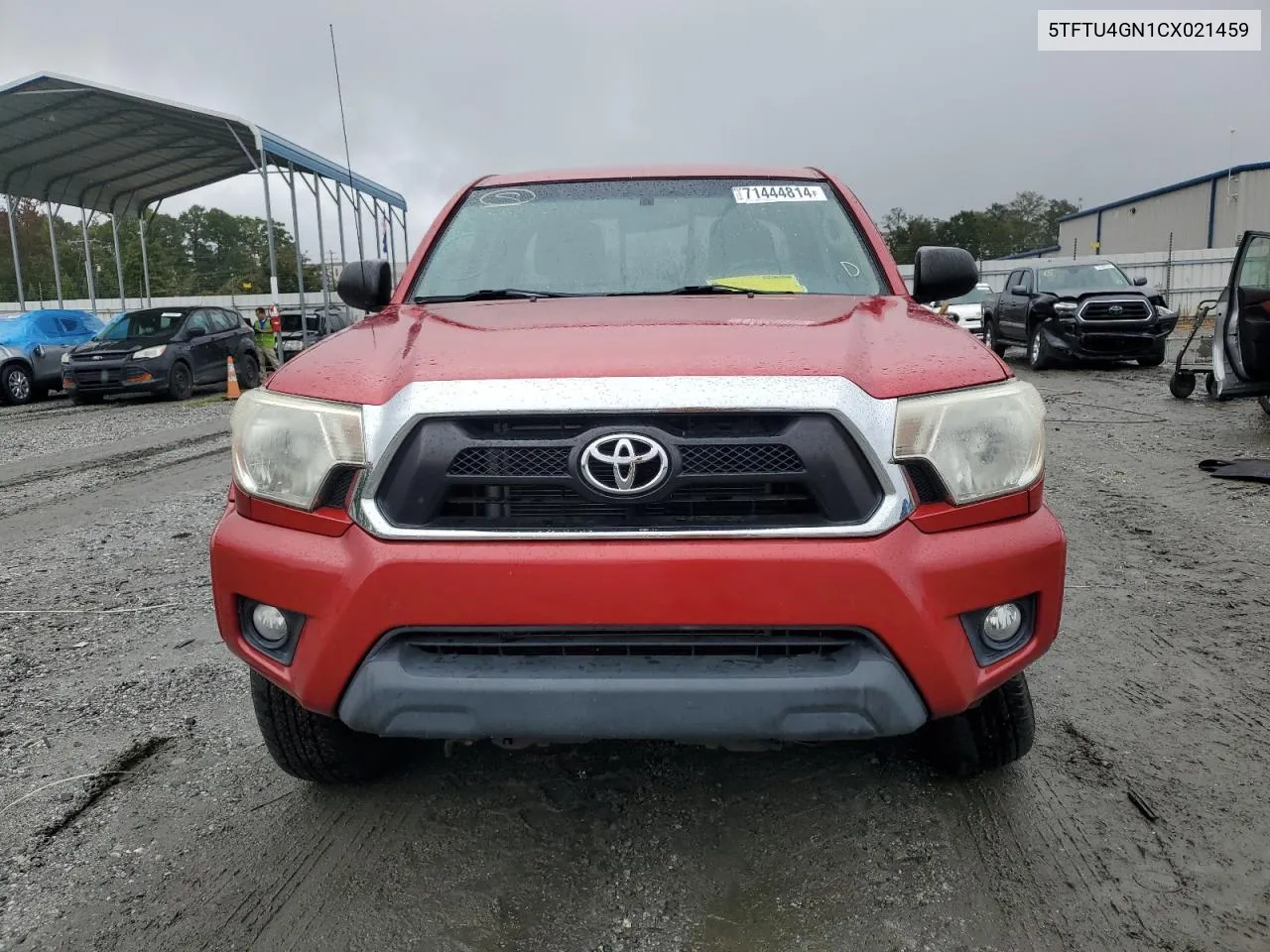 2012 Toyota Tacoma Prerunner Access Cab VIN: 5TFTU4GN1CX021459 Lot: 71444814