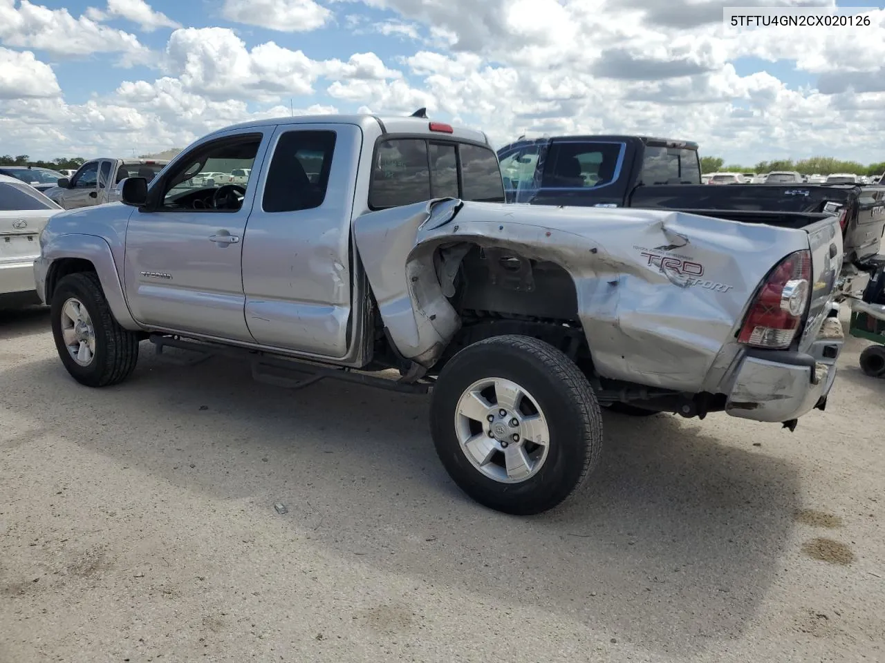 2012 Toyota Tacoma Prerunner Access Cab VIN: 5TFTU4GN2CX020126 Lot: 71935614