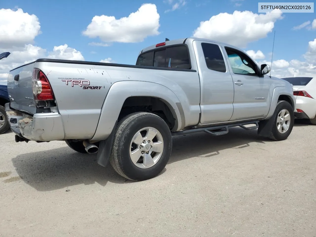 2012 Toyota Tacoma Prerunner Access Cab VIN: 5TFTU4GN2CX020126 Lot: 71935614