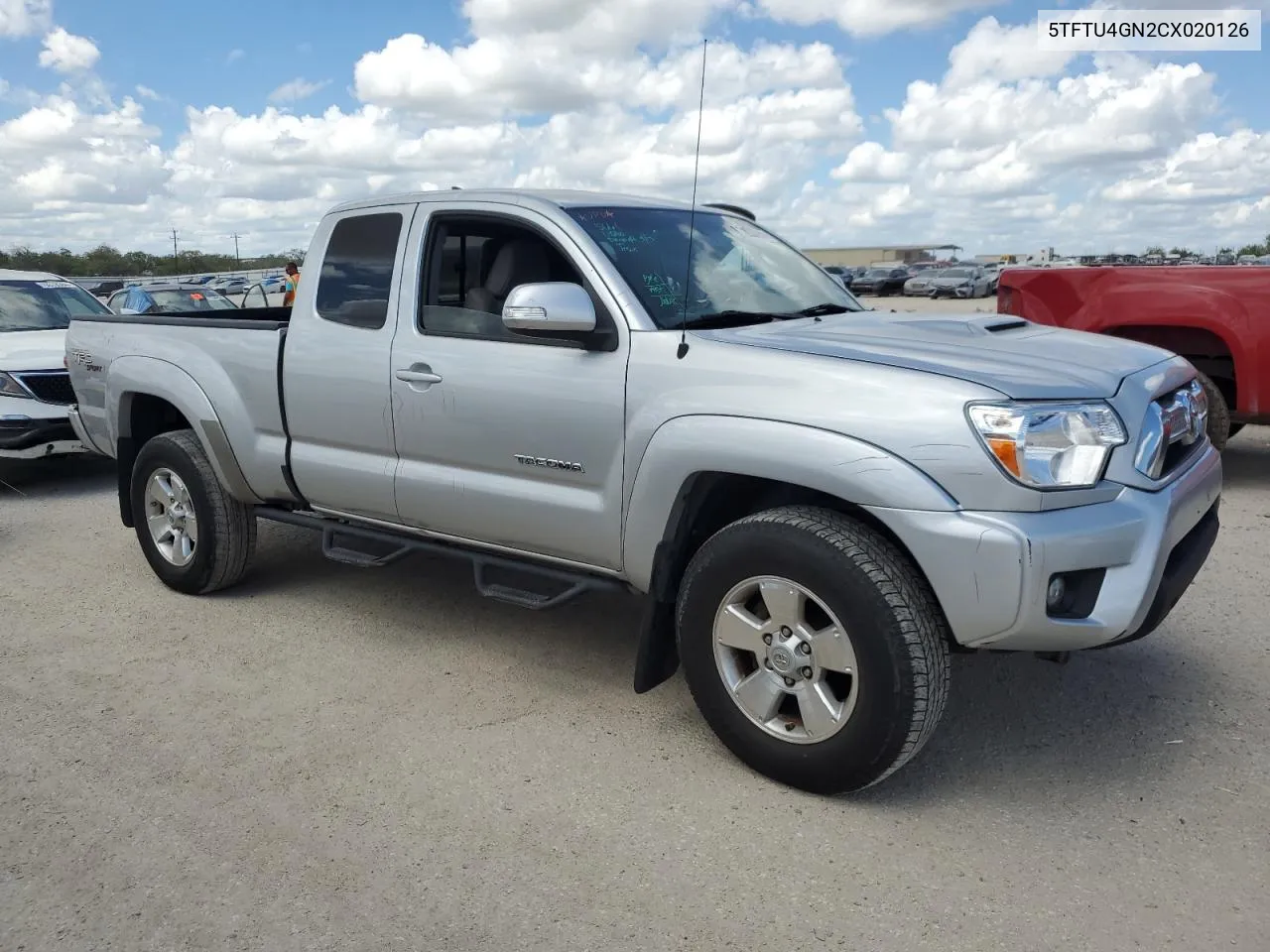 2012 Toyota Tacoma Prerunner Access Cab VIN: 5TFTU4GN2CX020126 Lot: 71935614