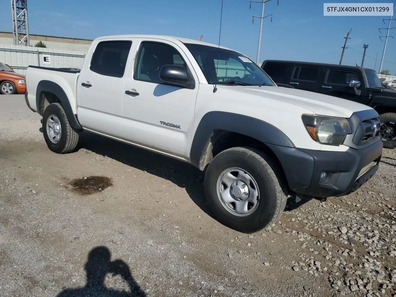 2012 Toyota Tacoma Double Cab VIN: 5TFJX4GN1CX011299 Lot: 72119794