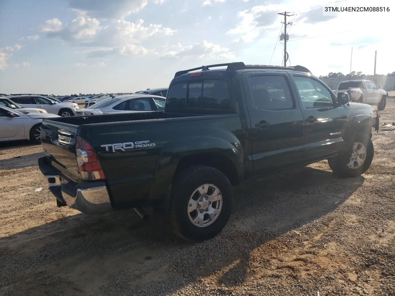 2012 Toyota Tacoma Double Cab VIN: 3TMLU4EN2CM088516 Lot: 72249664