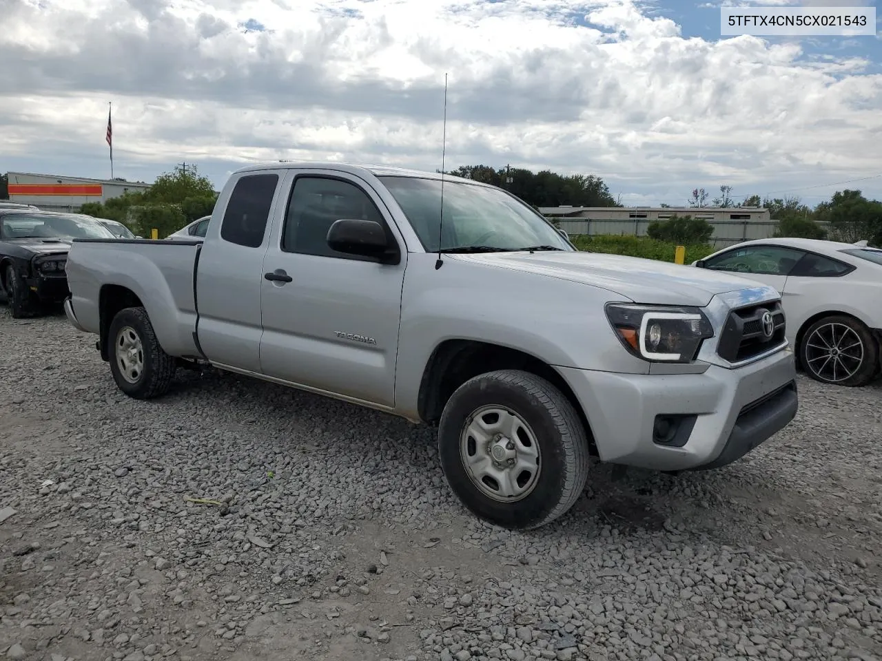 2012 Toyota Tacoma Access Cab VIN: 5TFTX4CN5CX021543 Lot: 72998834