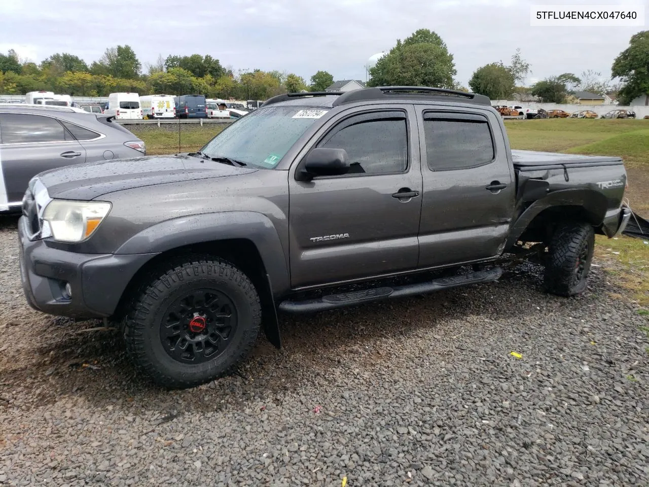 2012 Toyota Tacoma Double Cab VIN: 5TFLU4EN4CX047640 Lot: 73572794