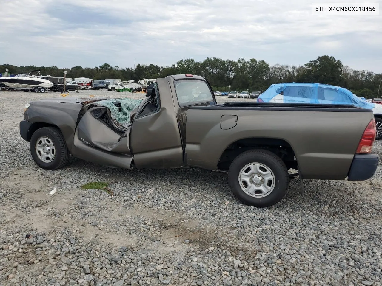 2012 Toyota Tacoma Access Cab VIN: 5TFTX4CN6CX018456 Lot: 73842584