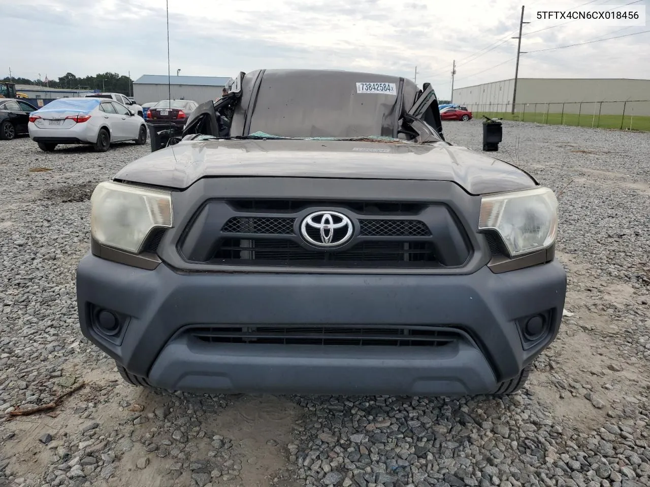 2012 Toyota Tacoma Access Cab VIN: 5TFTX4CN6CX018456 Lot: 73842584