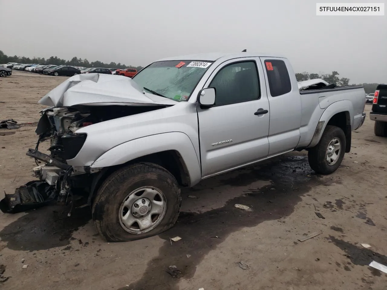 2012 Toyota Tacoma VIN: 5TFUU4EN4CX027151 Lot: 73882614