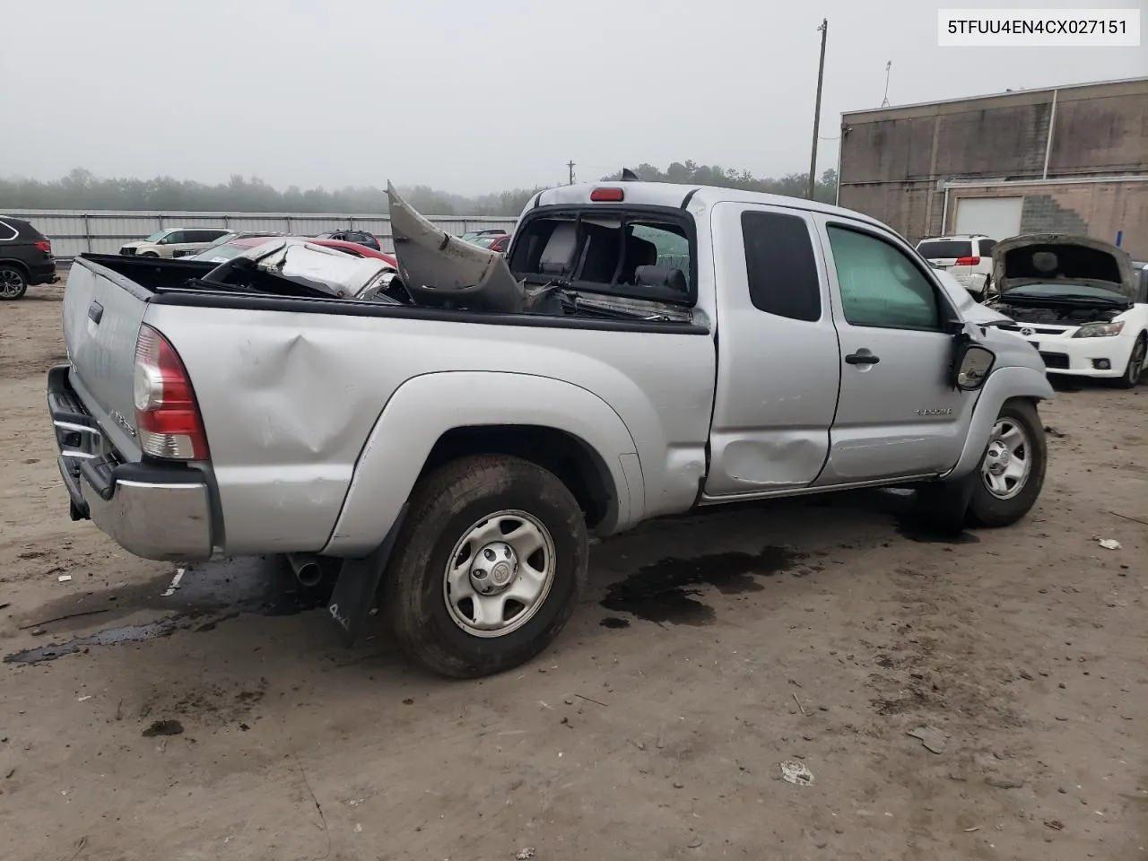 2012 Toyota Tacoma VIN: 5TFUU4EN4CX027151 Lot: 73882614