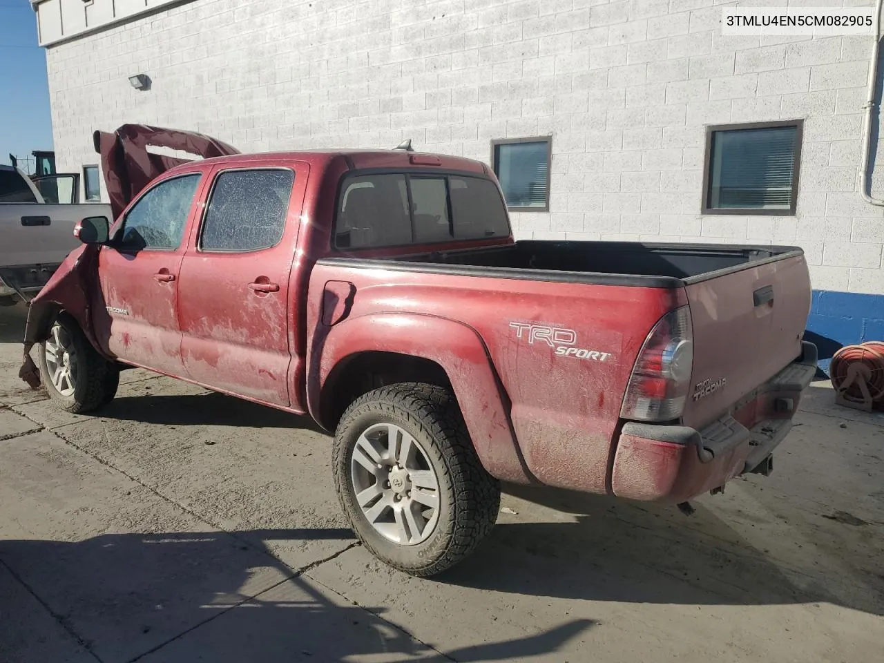 2012 Toyota Tacoma Double Cab VIN: 3TMLU4EN5CM082905 Lot: 74342464