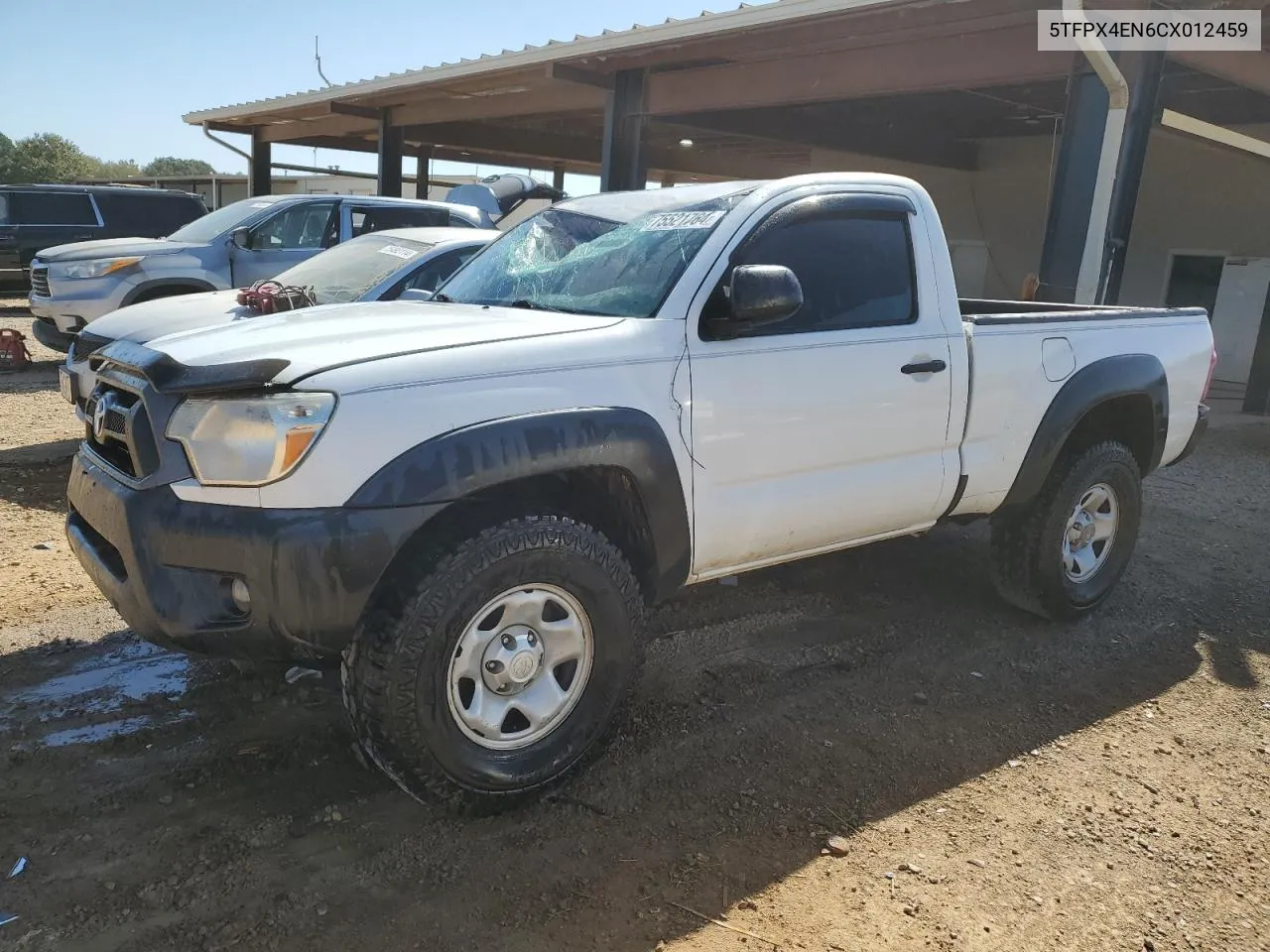 2012 Toyota Tacoma VIN: 5TFPX4EN6CX012459 Lot: 75521764