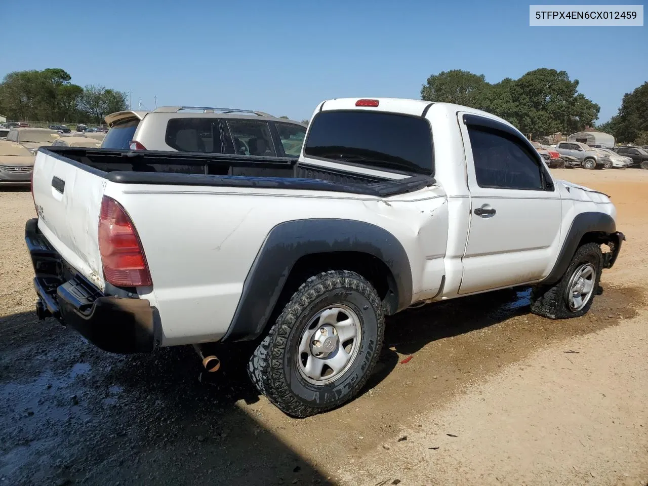 2012 Toyota Tacoma VIN: 5TFPX4EN6CX012459 Lot: 75521764