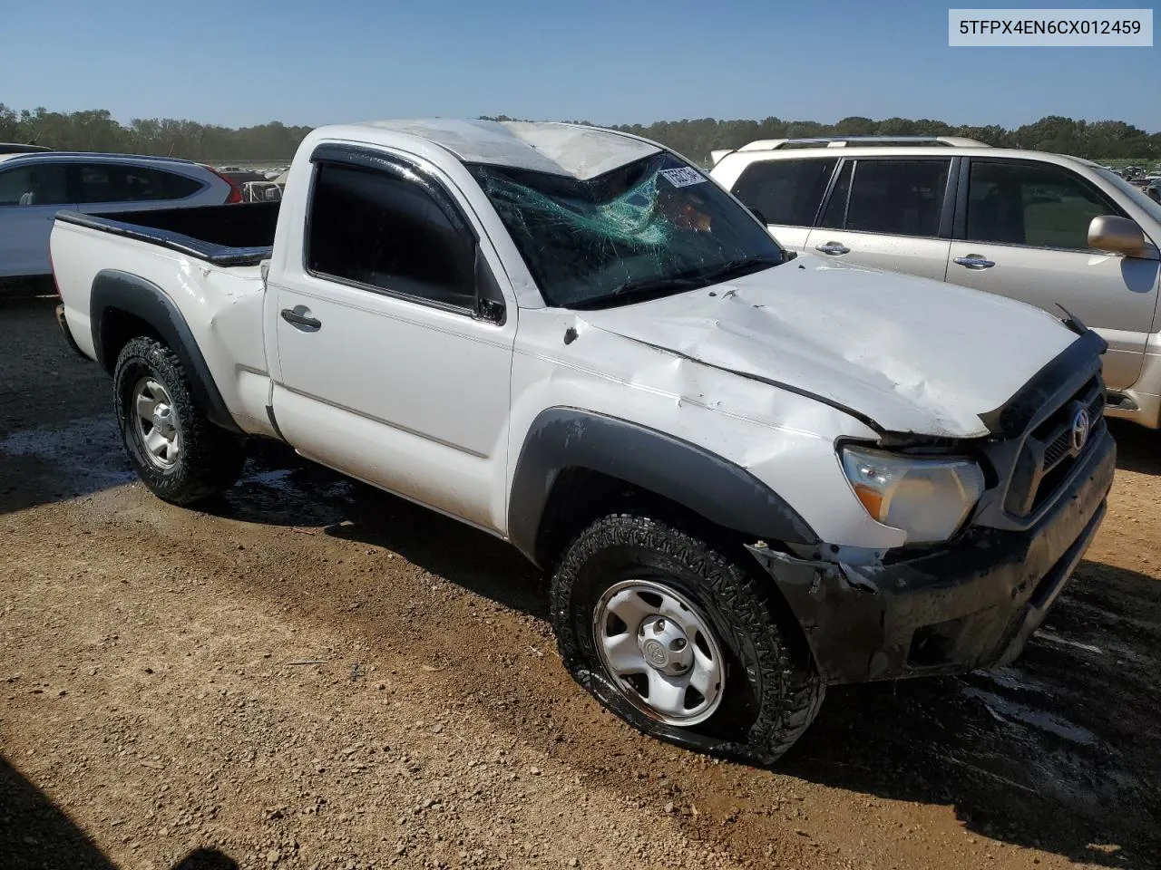 2012 Toyota Tacoma VIN: 5TFPX4EN6CX012459 Lot: 75521764