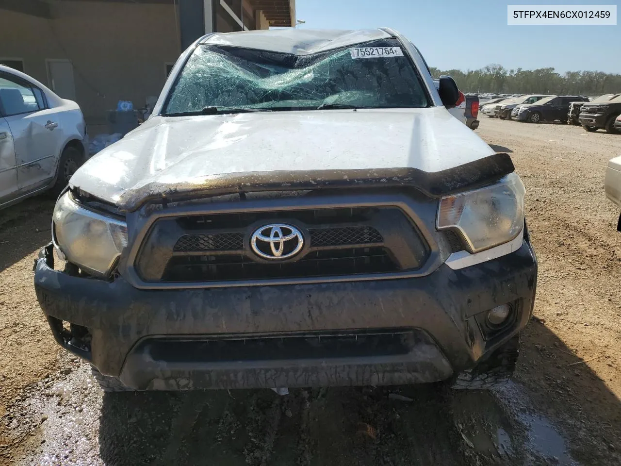 2012 Toyota Tacoma VIN: 5TFPX4EN6CX012459 Lot: 75521764