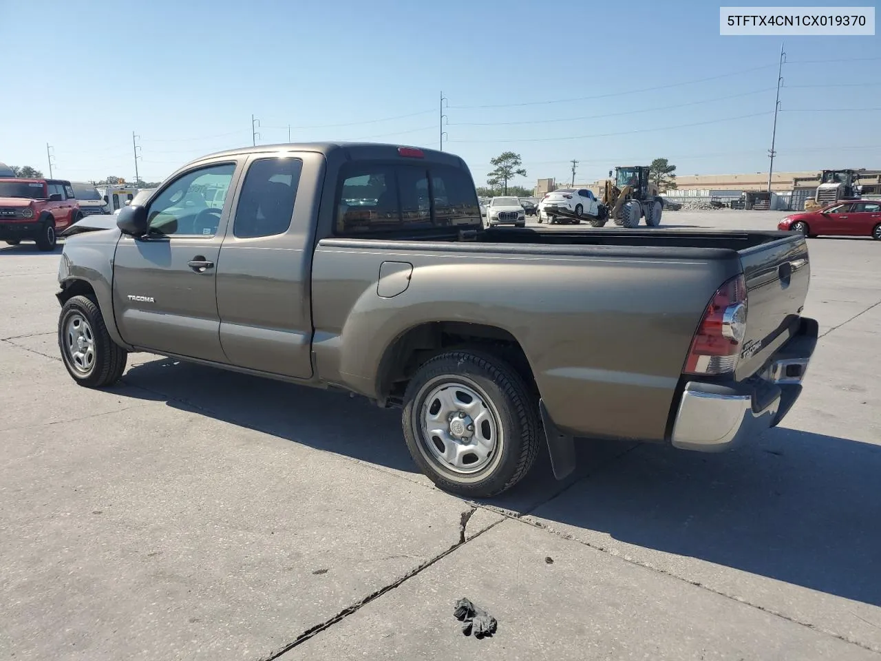 5TFTX4CN1CX019370 2012 Toyota Tacoma Access Cab