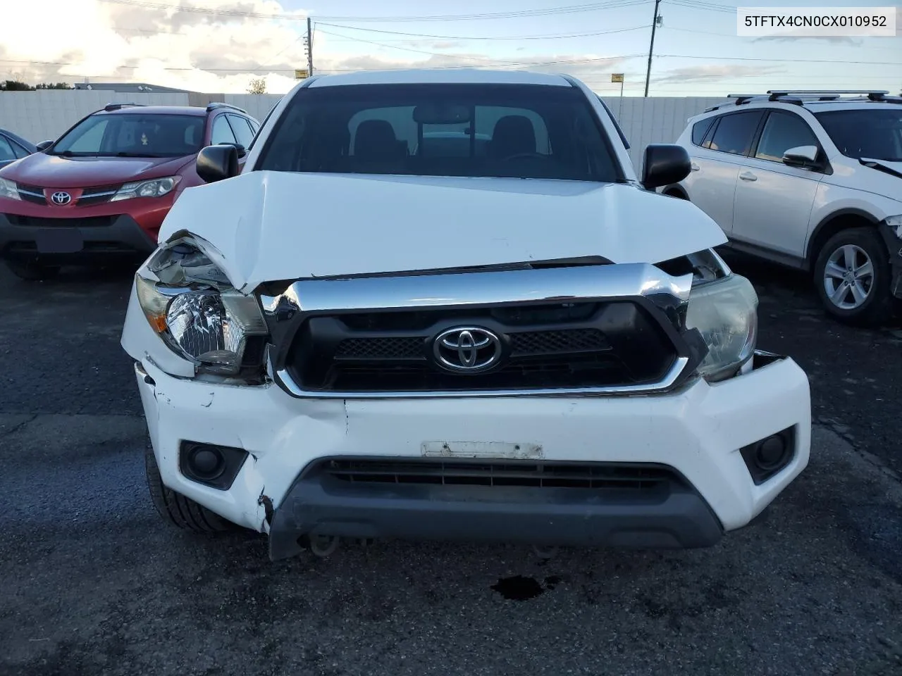 2012 Toyota Tacoma Access Cab VIN: 5TFTX4CN0CX010952 Lot: 76822694