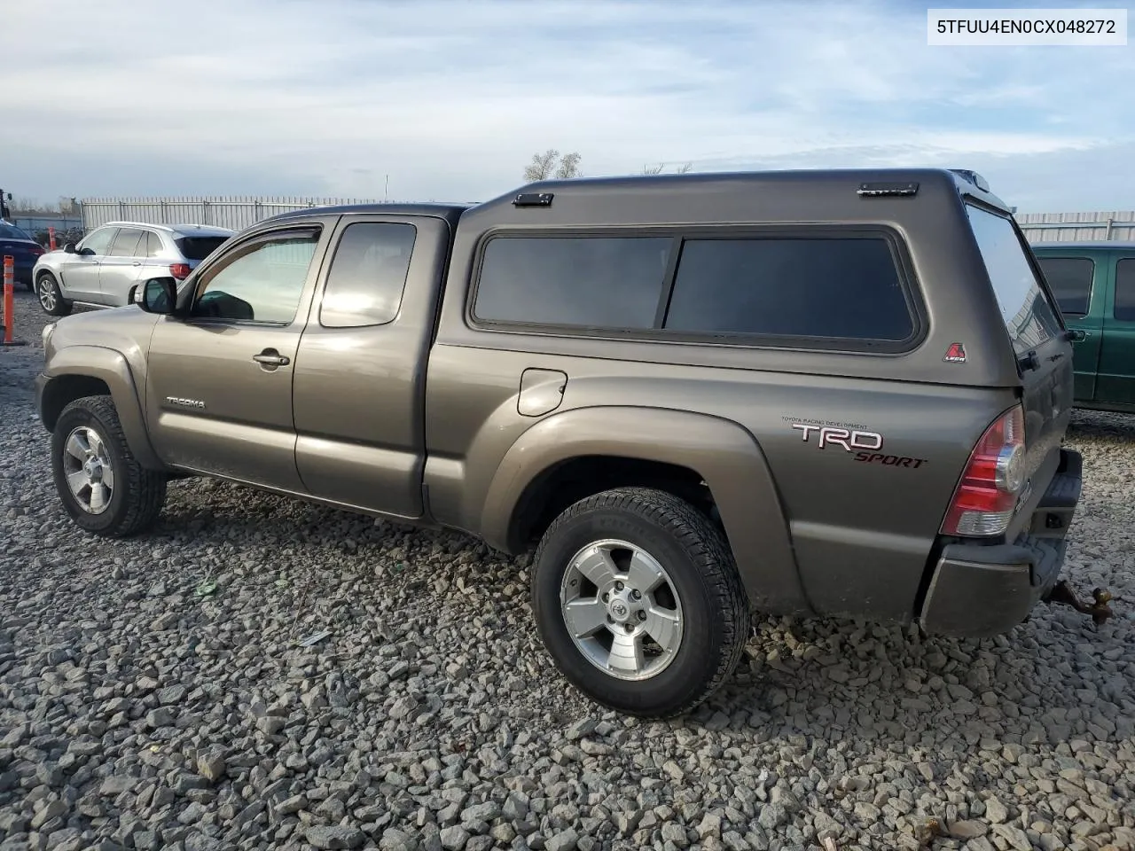 2012 Toyota Tacoma VIN: 5TFUU4EN0CX048272 Lot: 77306144