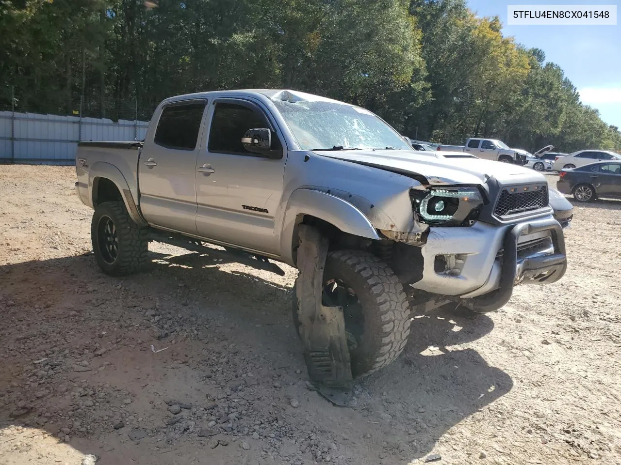 2012 Toyota Tacoma Double Cab VIN: 5TFLU4EN8CX041548 Lot: 77373664