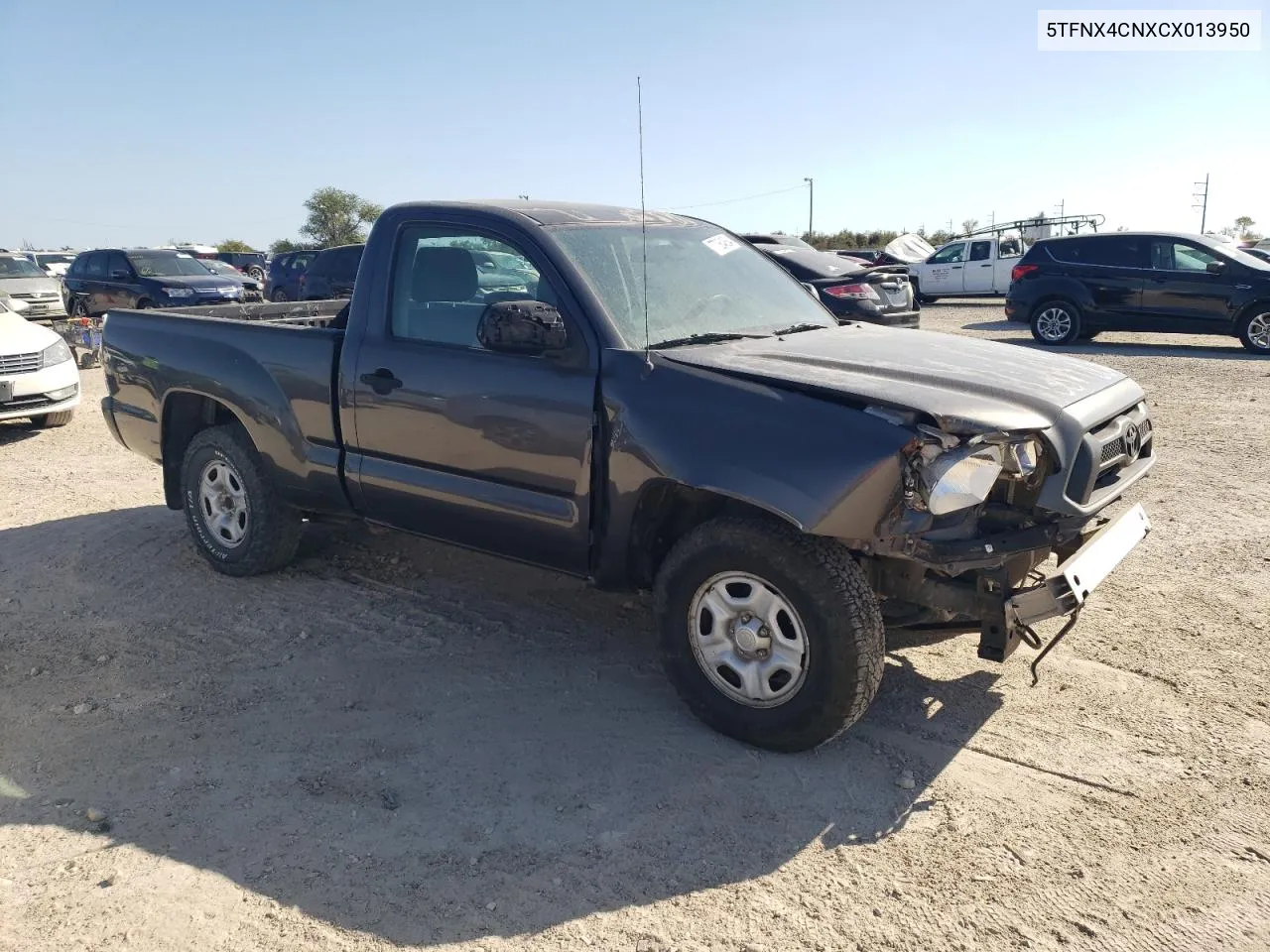 2012 Toyota Tacoma VIN: 5TFNX4CNXCX013950 Lot: 77384884