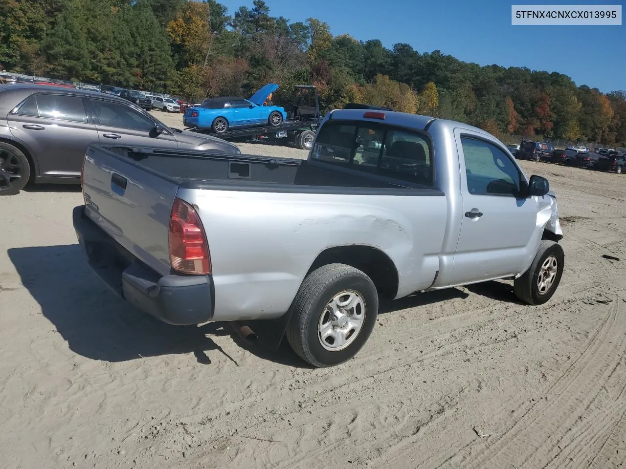 2012 Toyota Tacoma VIN: 5TFNX4CNXCX013995 Lot: 77400874