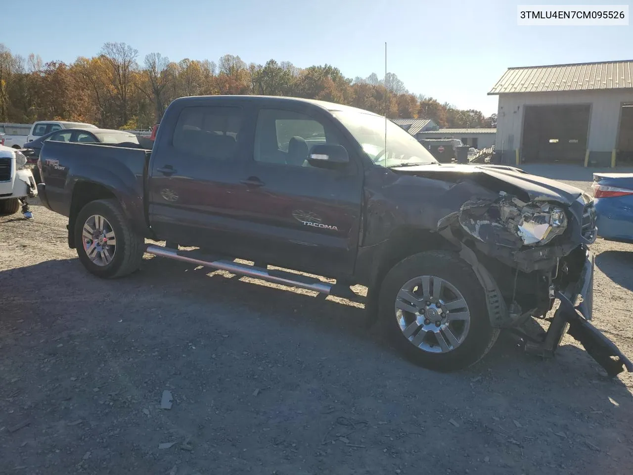 2012 Toyota Tacoma Double Cab VIN: 3TMLU4EN7CM095526 Lot: 77649414