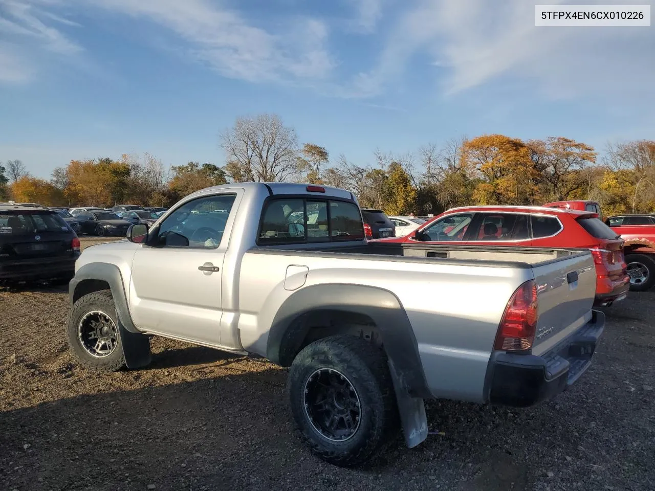 2012 Toyota Tacoma VIN: 5TFPX4EN6CX010226 Lot: 77661934