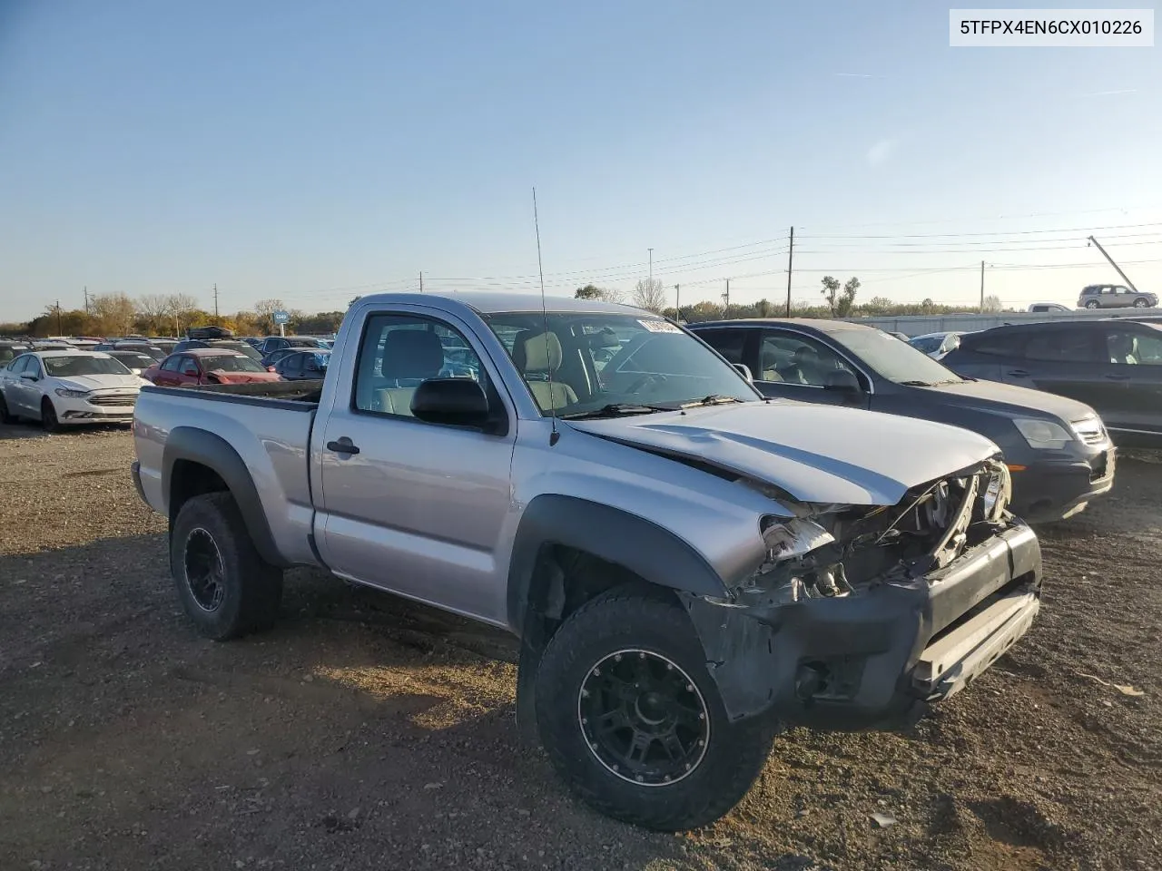 2012 Toyota Tacoma VIN: 5TFPX4EN6CX010226 Lot: 77661934