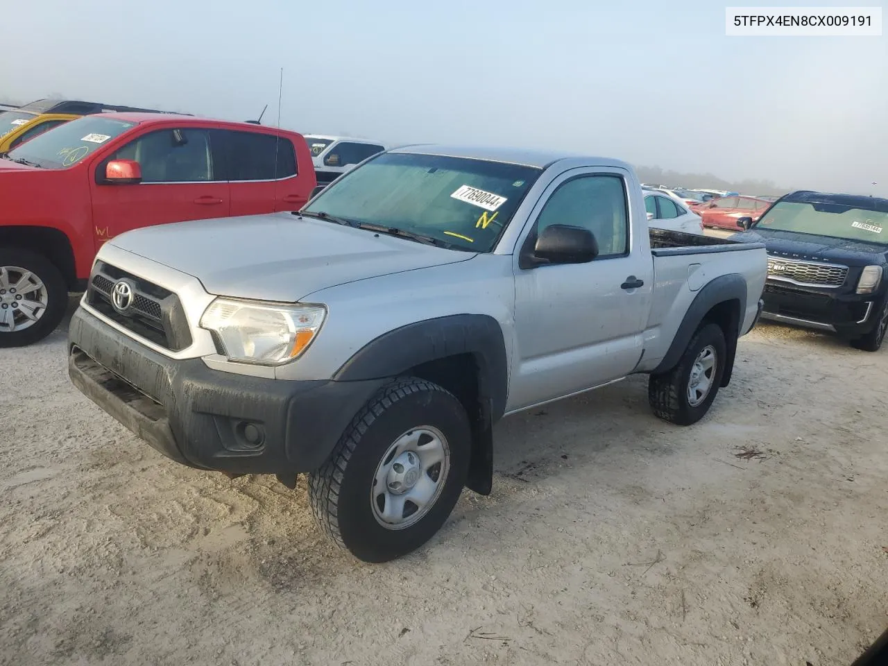 2012 Toyota Tacoma VIN: 5TFPX4EN8CX009191 Lot: 77690044