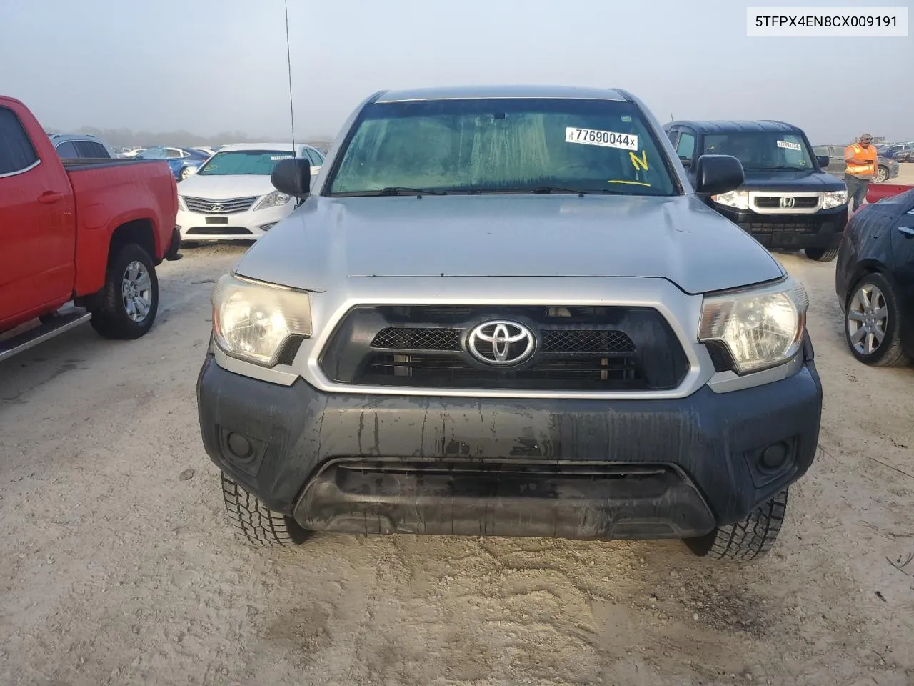 2012 Toyota Tacoma VIN: 5TFPX4EN8CX009191 Lot: 77690044