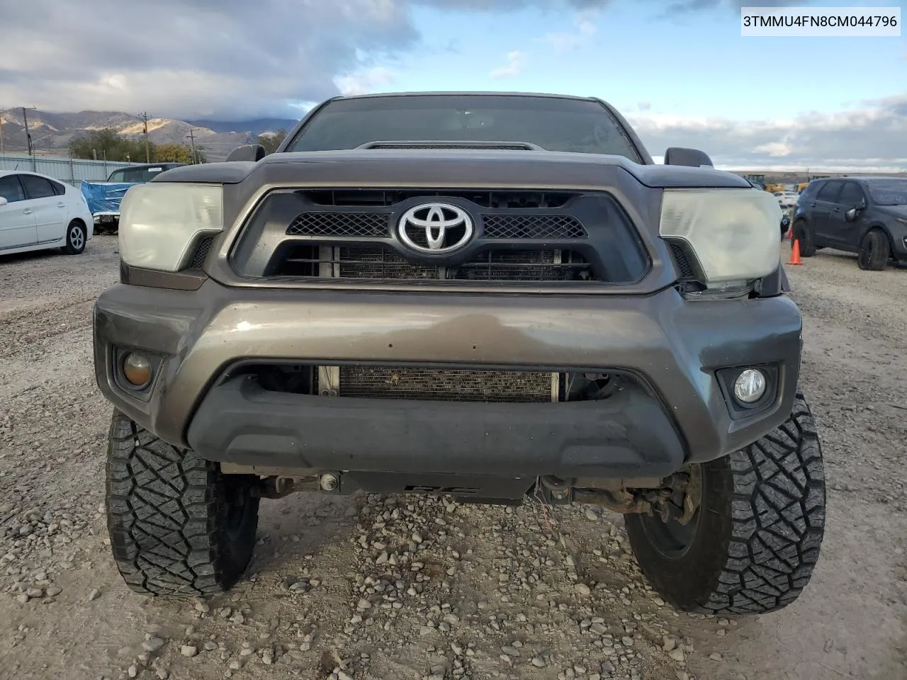 2012 Toyota Tacoma Double Cab Long Bed VIN: 3TMMU4FN8CM044796 Lot: 77803264