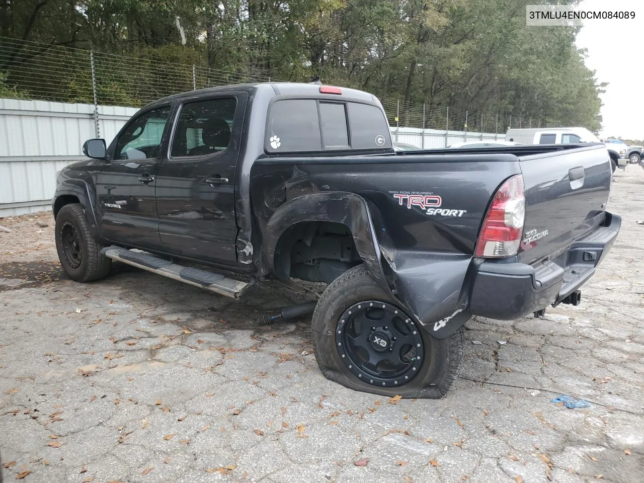 2012 Toyota Tacoma Double Cab VIN: 3TMLU4EN0CM084089 Lot: 78006874