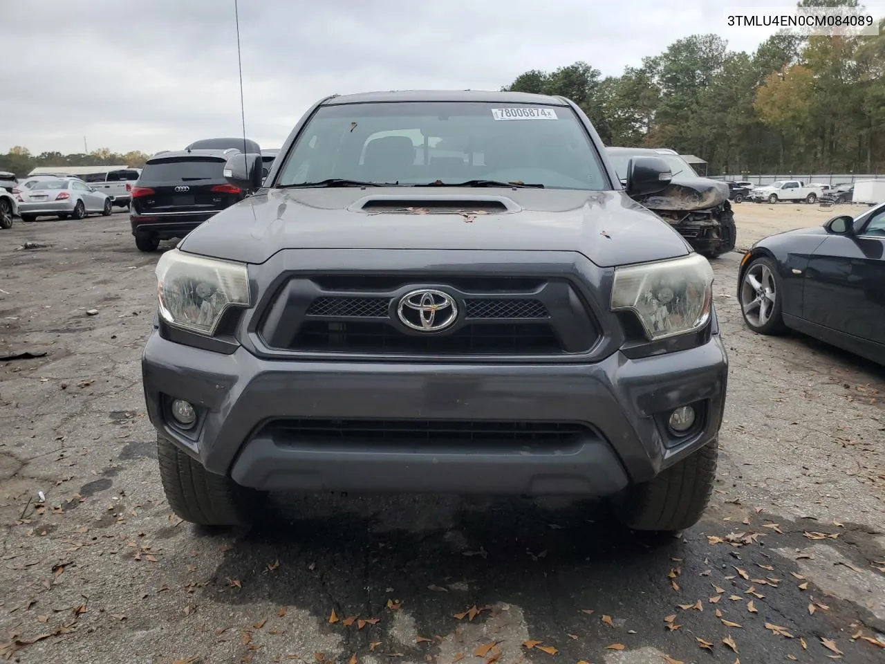 2012 Toyota Tacoma Double Cab VIN: 3TMLU4EN0CM084089 Lot: 78006874