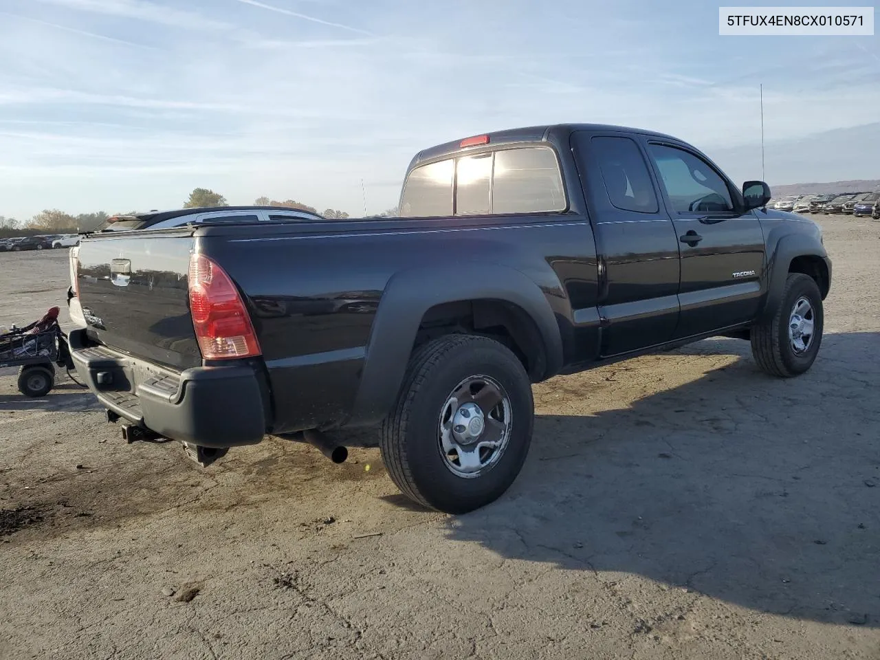 2012 Toyota Tacoma Access Cab VIN: 5TFUX4EN8CX010571 Lot: 78026404