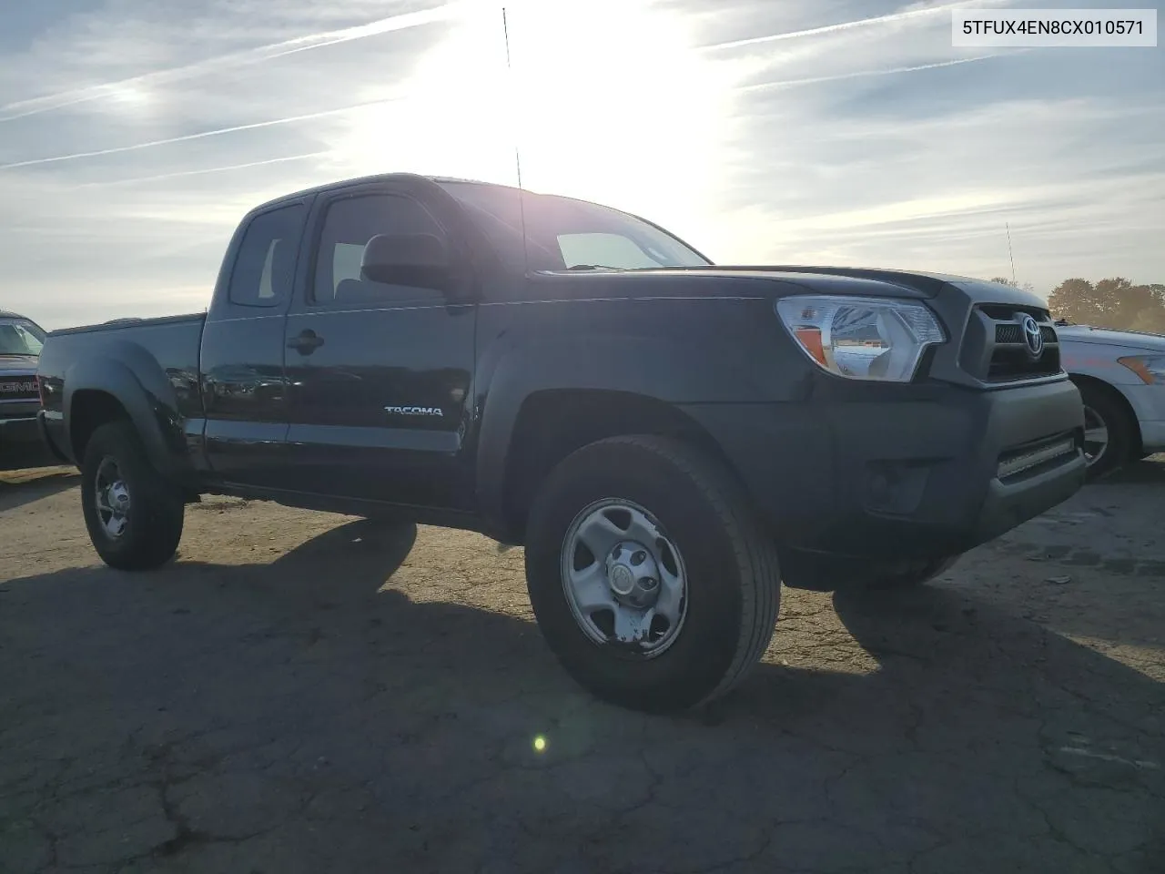 2012 Toyota Tacoma Access Cab VIN: 5TFUX4EN8CX010571 Lot: 78026404