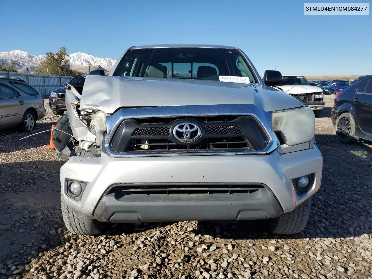 2012 Toyota Tacoma Double Cab VIN: 3TMLU4EN1CM084277 Lot: 78170444