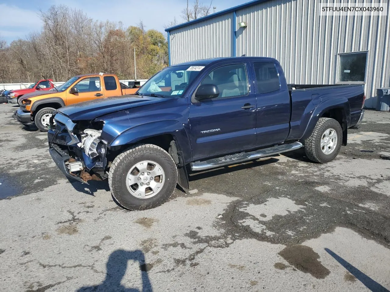 2012 Toyota Tacoma VIN: 5TFUU4EN7CX043960 Lot: 78534314