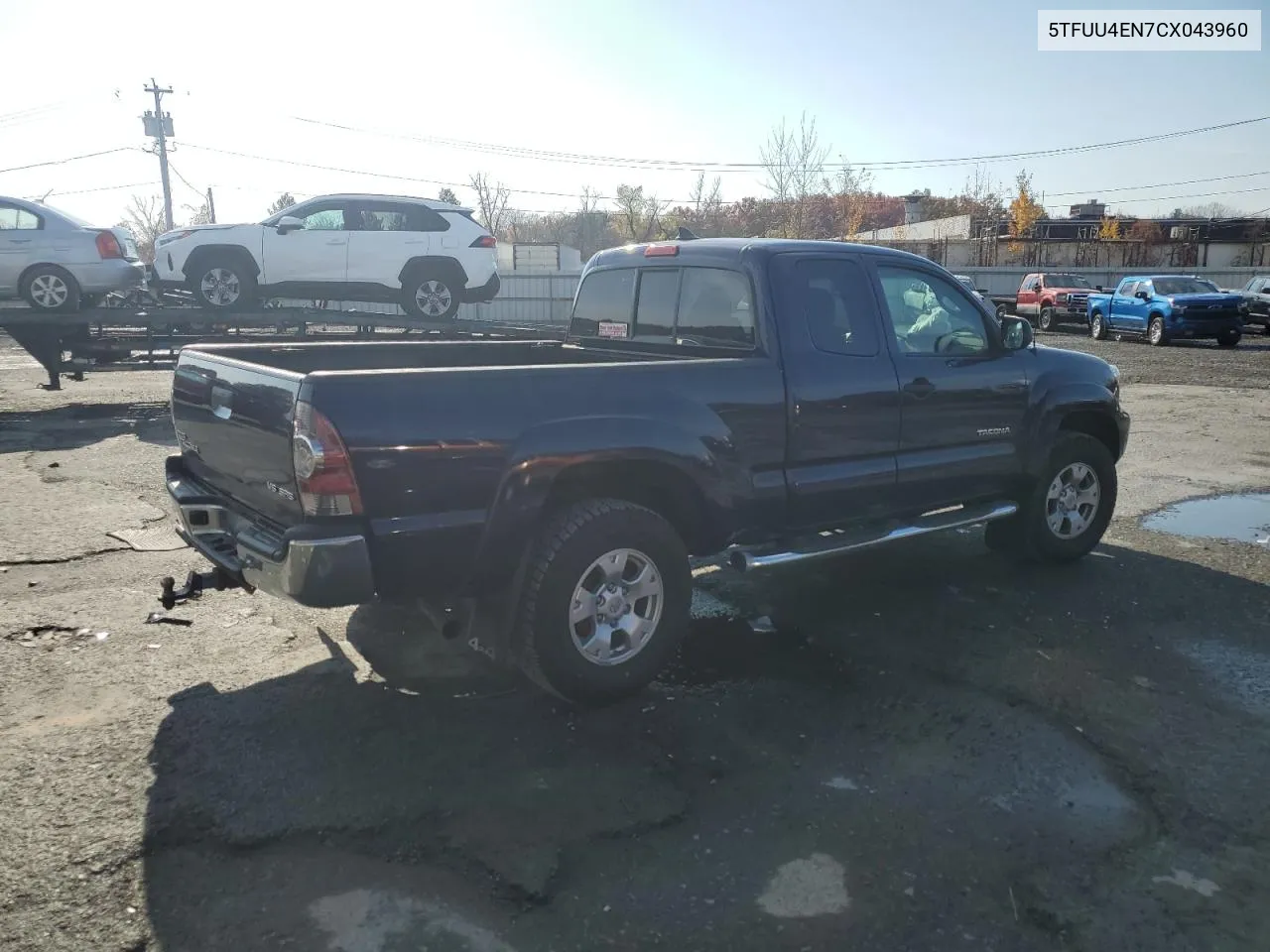 2012 Toyota Tacoma VIN: 5TFUU4EN7CX043960 Lot: 78534314