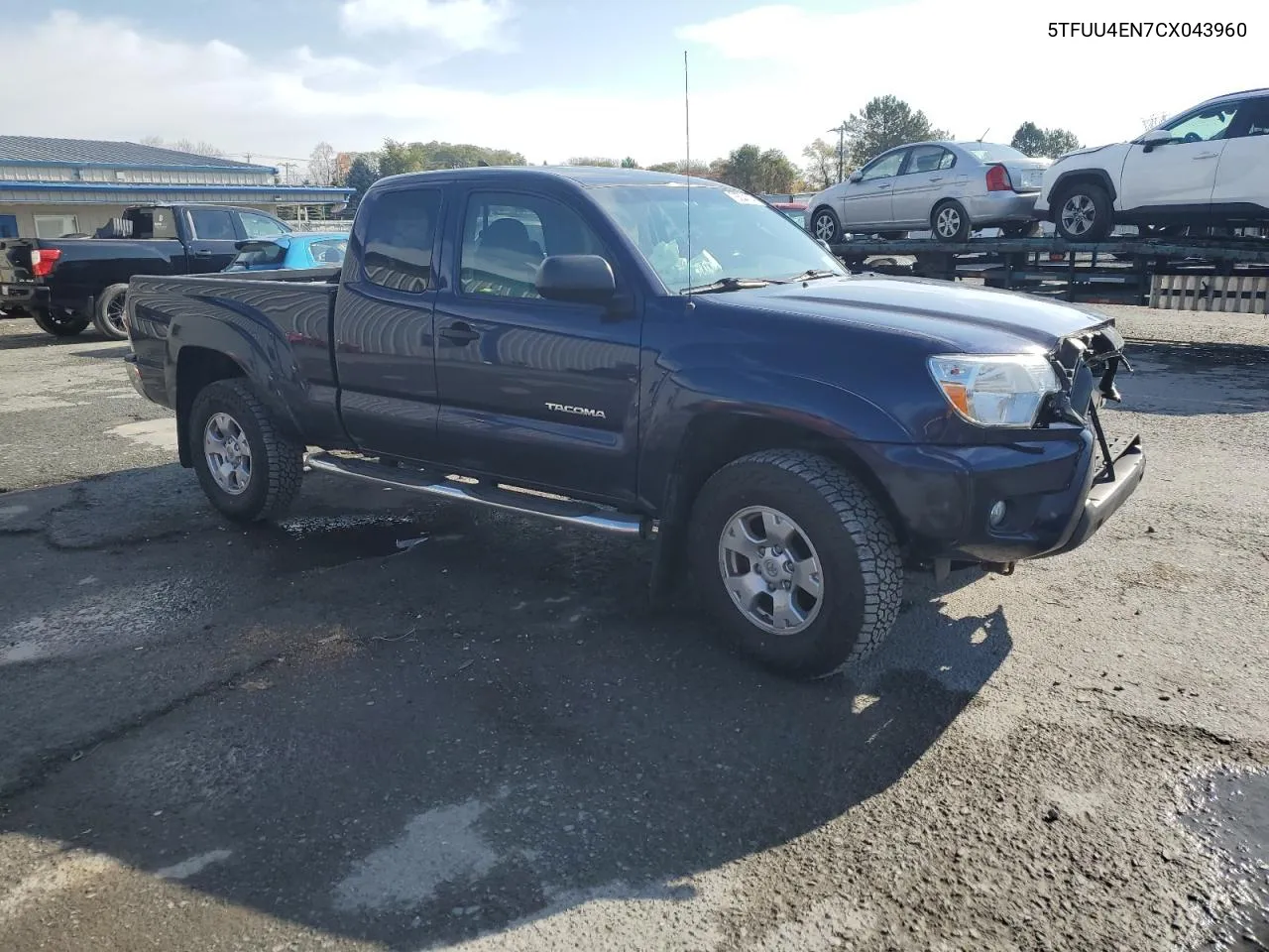 2012 Toyota Tacoma VIN: 5TFUU4EN7CX043960 Lot: 78534314