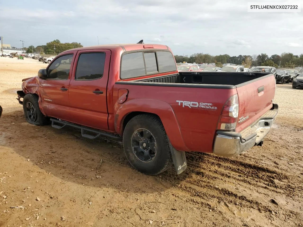 2012 Toyota Tacoma Double Cab VIN: 5TFLU4ENXCX027232 Lot: 78658394