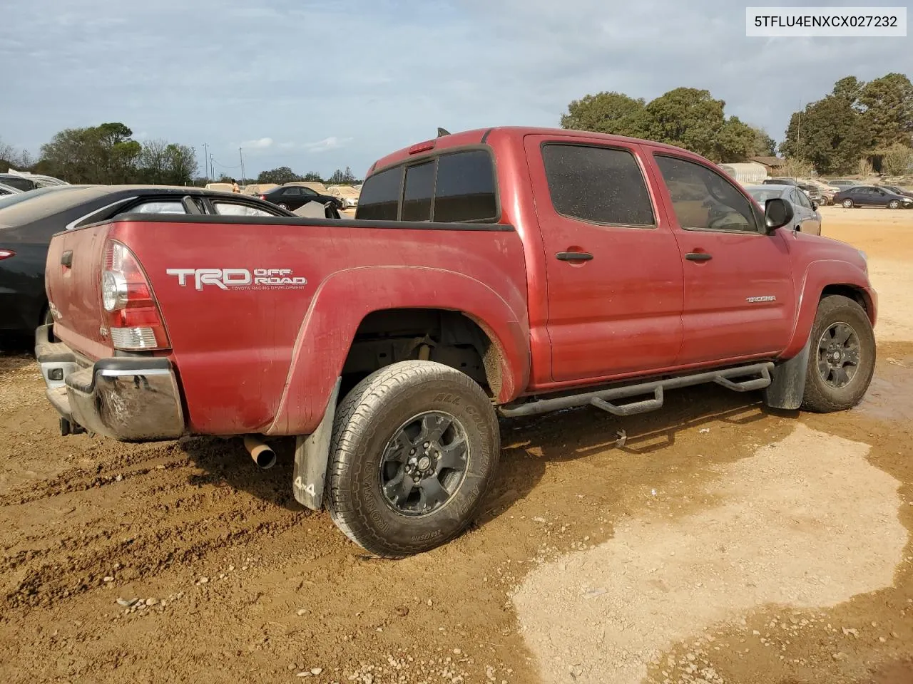 2012 Toyota Tacoma Double Cab VIN: 5TFLU4ENXCX027232 Lot: 78658394