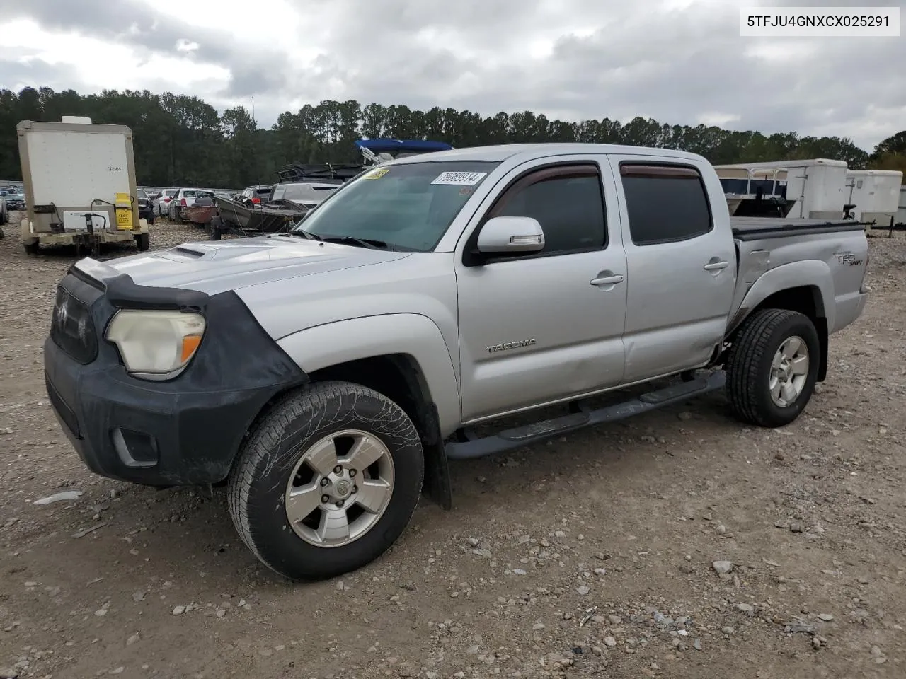 2012 Toyota Tacoma Double Cab Prerunner VIN: 5TFJU4GNXCX025291 Lot: 79069914