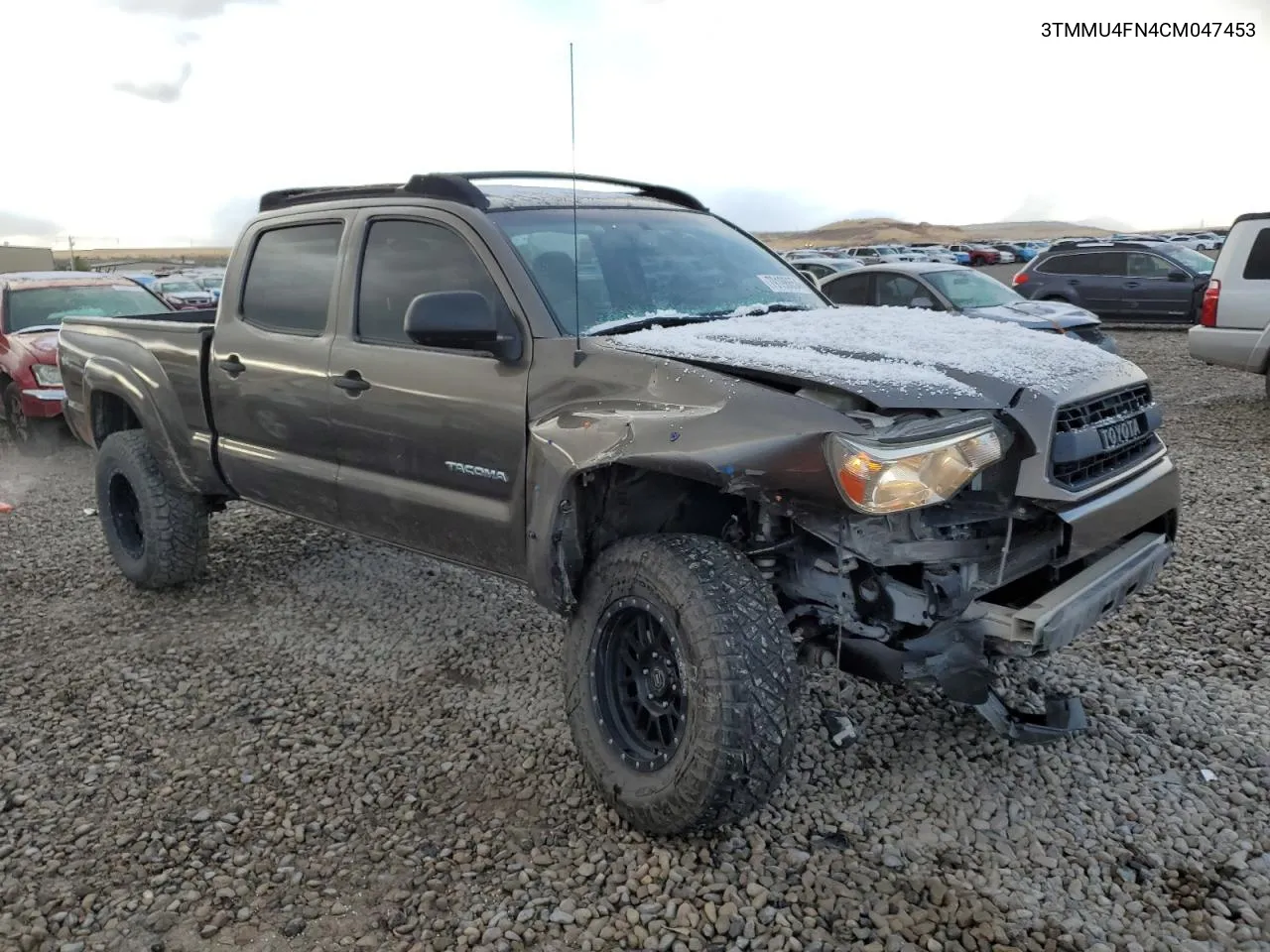 2012 Toyota Tacoma Double Cab Long Bed VIN: 3TMMU4FN4CM047453 Lot: 79198654