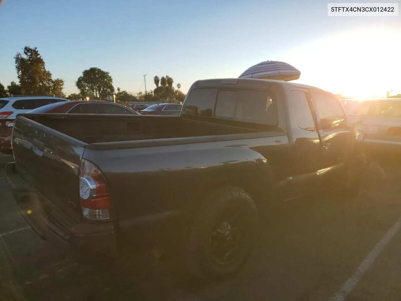 2012 Toyota Tacoma Access Cab VIN: 5TFTX4CN3CX012422 Lot: 79301284