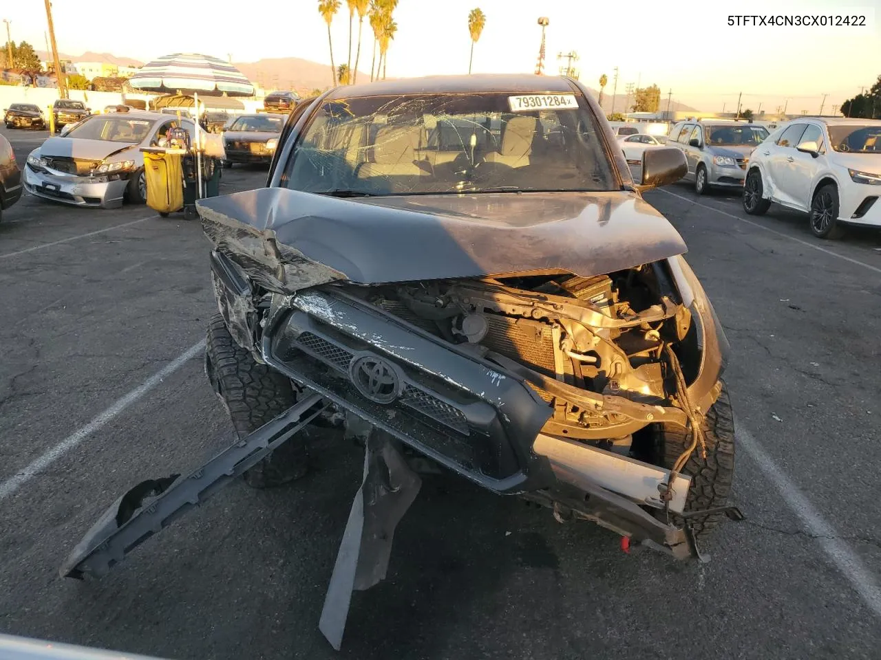 2012 Toyota Tacoma Access Cab VIN: 5TFTX4CN3CX012422 Lot: 79301284