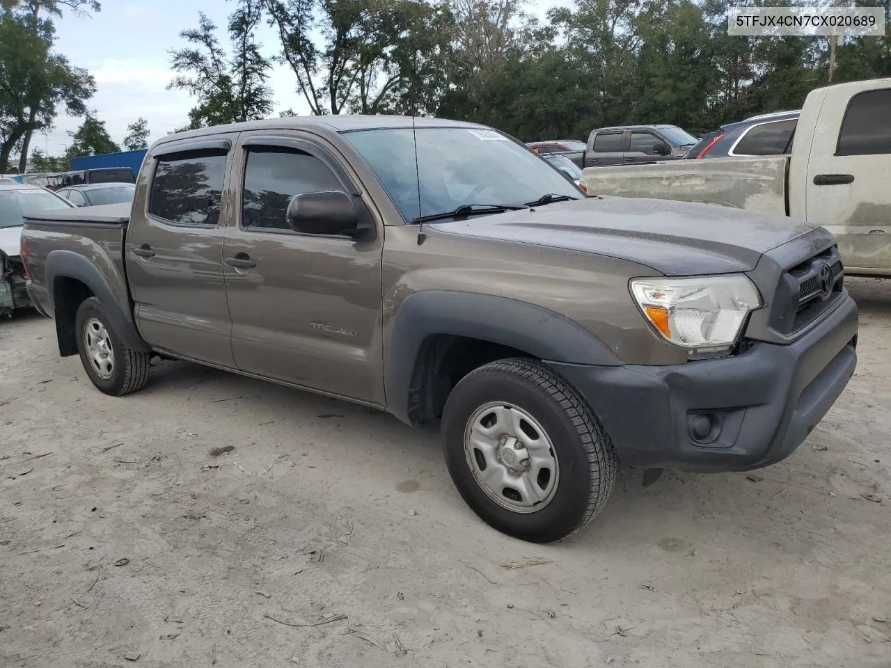 2012 Toyota Tacoma Double Cab VIN: 5TFJX4CN7CX020689 Lot: 79526004